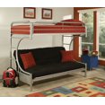 thumbnail image 4 of ACME Eclipse Twin XL over Queen Futon Bunk Bed in Silver, 4 of 4