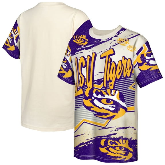 Youth Outerstuff Cream LSU Tigers Make Noise T-Shirt
