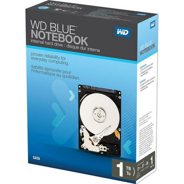 Disque Dur Interne Pour Laptop 1TB Hdd WD Blue Western Digital WD10SPZX