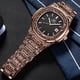 thumbnail image 3 of ON3808 Hombres Reloj de cuarzo Banda de acero inoxidable Reloj de pulsera multifunción Moda 3AT ONOLA Mirar, 3 of 7