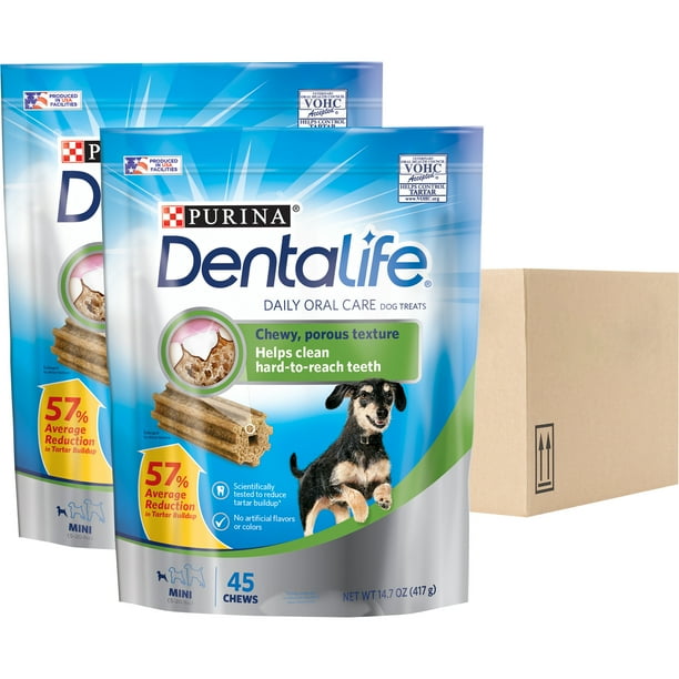 Purina DentaLife Chicken Dental Treats Variety Pack for Dogs, 14.7 oz