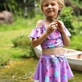 thumbnail image 4 of KAWELL Girls 2 Pieces Swimsuit Mirabel Bikini Isabella Pepa Dolores Bathing Suit Tankini Magic Family Adventure Swimwear, 4 of 7