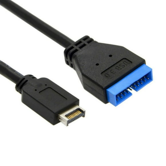 20cm Extension Cable USB 3.1 Front Panel Header to USB 3.0 20Pin Header Extension Cable for ASUS Motherboard
