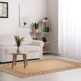 thumbnail image 2 of Liora Manne Sahara Area Rug 100% Polypropylene Indoor Outdoor Natural Block Print, 2 of 5