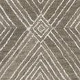 thumbnail image 4 of SAFAVIEH Micro-Loop Colton Geometric Diamonds Runner Rug, Dark Grey/Ivory, 2'3" x 7', 4 of 5