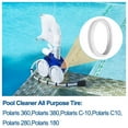 thumbnail image 1 of 3PCS Sweeping Machine Tires Replace Hose Swivel And D20 Pool Hose Cleaner Kit Nut Zodiac D15 Tools & Home Improvement, 1 of 8
