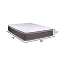 thumbnail image 5 of Cari 12 Inch Hybrid Twin Size Mattress, Cool Gel Memory Foam, Pocket Coil- Saltoro Sherpi, 5 of 5