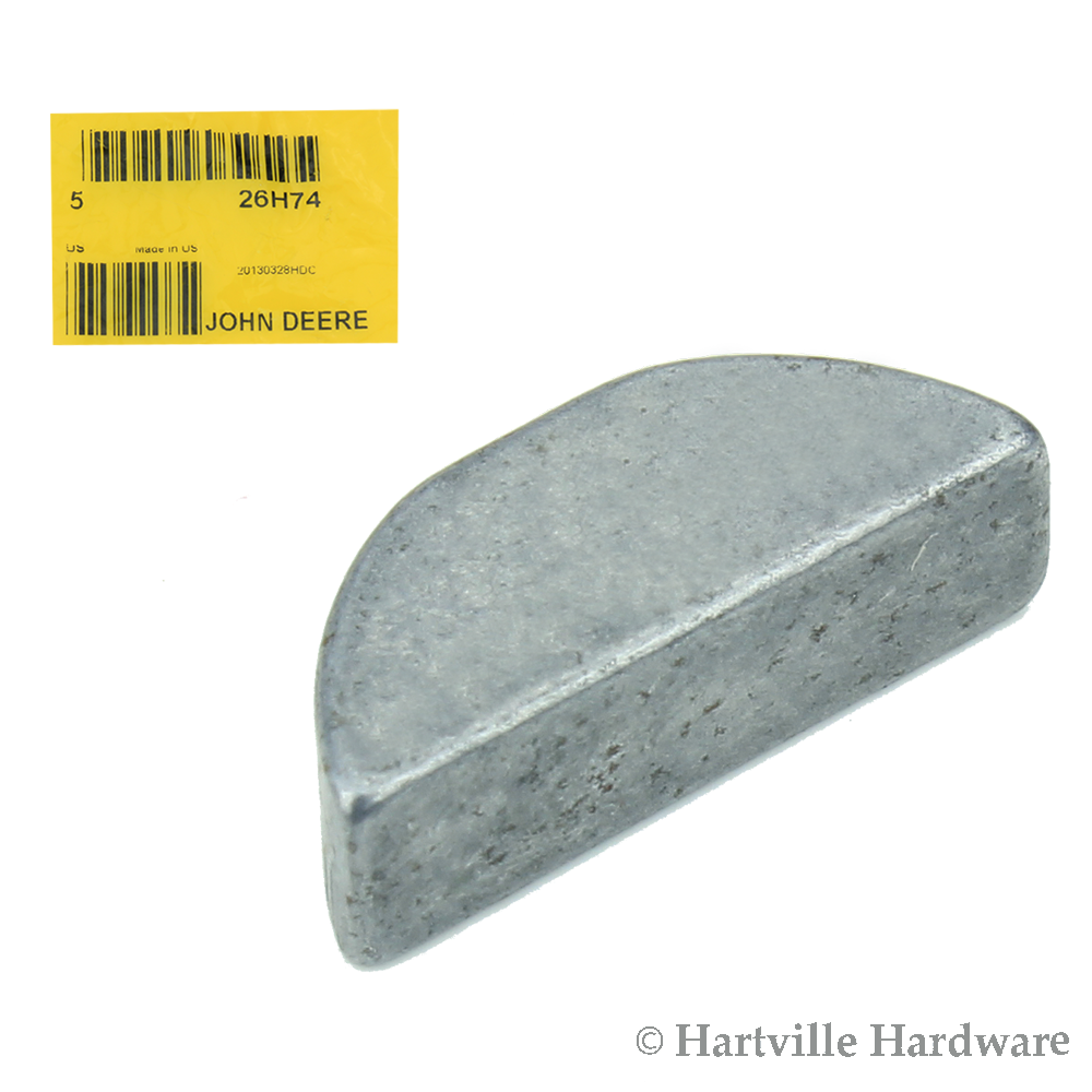 John Deere Original Equipment Shaft Key 26H74