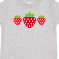 thumbnail image 4 of Inktastic Strawberries Summer Strawberry Fruit Girls Toddler T-Shirt, 4 of 5