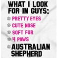 thumbnail image 2 of Look Guys Austrailian Shepherd Lover Women's Plus Size Graphic Tee Brisco Brands 3X, 2 of 5