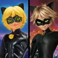 thumbnail image 4 of Miraculous Ladybug & Cat Noir Exclusif au Film Cat Noir Poupée Mannequin 11 Pouces, 4 of 7