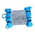 thumbnail image 4 of S SERENABLE Corde avec Tendeur à Rouleau Robuste pour Rangement à Domicile Hamacs Équipement Extérieur 6 Crochets, 4 of 9