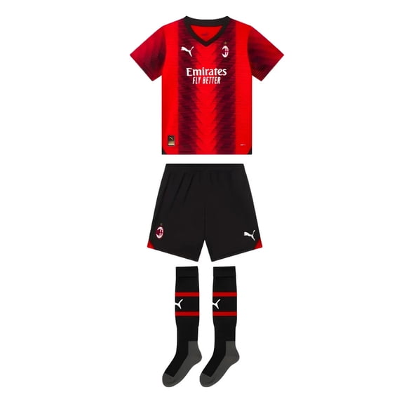 2023-2024 AC Milan Home Mini Kit
