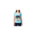 thumbnail image 1 of Camiseta Hybrid The Force Awakens Graphic para mujer, azul, pequeña, 1 of 2
