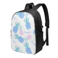 thumbnail image 1 of YFYANG 17" Laptop Backpack, Pastel Pineapple Pattern Fashion Travel Work Backpack with USB and Headphone Cable Interface for Men and Women, 1 of 8