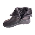 thumbnail image 1 of Bottines pour Femmes, Décontractées d'Hiver à Enfiler avec Doublure en Velours, Boucle Réglable et Talon Compensé Plat, Confortables pour un Usage Quotidien en Extérieur, 1 of 8