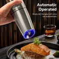 thumbnail image 4 of Stelive 2-Piece Electric Auto Salt and Pepper Grinder Set, Auto Salt and Pepper Mills Set, Electric Salt and Pepper Shakers, with Adjustable Coarseness for Seasoning, 4 of 12