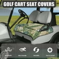 thumbnail image 2 of SEANATIVE Vintage Leaves Golf Cart Seat Covers with 4 Pockets Breathable Golf Cart Seat Blanket Covers Fits Most Club Cars Golf Carts Universal Golf Cart Accessories Auto Decor, 2 of 7