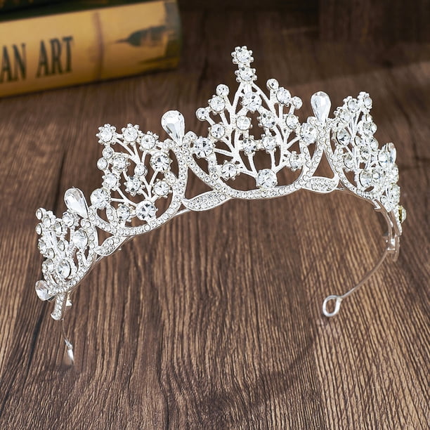 Princess Tiaras and Crowns for Women Girl Crystal Queen  display picture 2