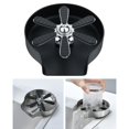 thumbnail image 3 of Grifo Rinser de Limpiador de tazas de botellas Sunnimix Enjuagador de vidrio para Grifo Negro, 3 of 7