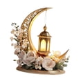 thumbnail image 4 of Decoración acrílica para Ramadán, soporte de escritorio plano 2D para coleccionar obras de arte con base estilo A, 4 of 9