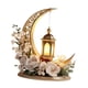 thumbnail image 4 of Decoración acrílica para Ramadán, 2D, plana, Eid Mubarak, decoración de mesa, centro de mesa estilo A, 4 of 9