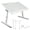 Grey, variant on opvise Laptop Bed Tray Table, Height Angle Adjustable Laptop Bed Stand, Portable Lap Desk with Foldable Legs, Foldable Lap Tablet Table for Sofa Couch Grey