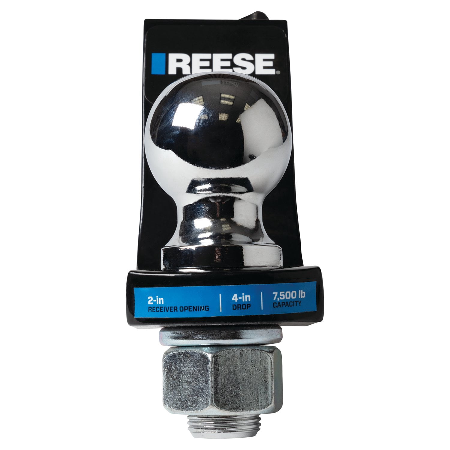 REESE® Trailer Hitch Ball Mount Security Kit, Fits 2 inch Receiver, 7,500 lbs. Capacity, 2165160