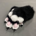 thumbnail image 5 of Guantes largos personalizados de Furry PAWS Traje de piel de Kigurumi personalizado Par de traje de cosplay de Furry PAWS de dibujos animados, 5 of 5