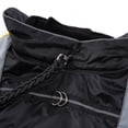 thumbnail image 4 of Abrigo cálido de invierno chaqueta de invierno para perros forro polar a prueba de viento y nieveDZ218 negroM, 4 of 5