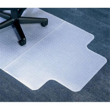 UPC: 0012544221834 | ES Robbins 122183 45 in. x 53 in. Gripper Mat With Lip -Gripper Clear Mat
