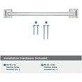 thumbnail image 3 of Mulholland 6-5/16 in (160 mm) Center-to-Center Gilded Bronze Cabinet Pull, 3 of 7