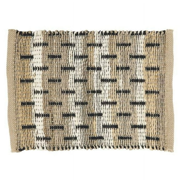 Saro Lifestyle Tailored Stripe Placemat (Set of 4)