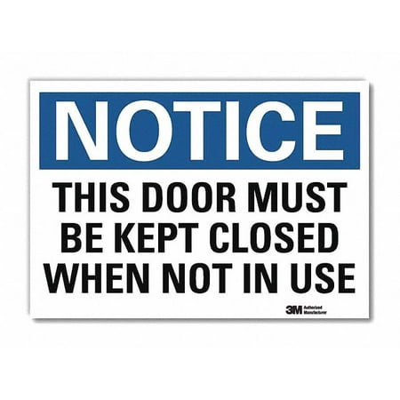 

Lyle Notice Sign 10x14in Reflective Sheeting U5-1552-RD_14X10