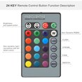 thumbnail image 1 of Mirror wind Waterproof Garden Lawn Lamp Landscape LED Light w/Remote Control​ (6W US), 1 of 3