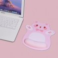 thumbnail image 6 of SHARE SUNSHINE Mouse Pad with Wrist Rest Ergonomic Design Gamepad Mat Wrist Support Rest Pad for Laptop Computer(Pink), 6 of 6