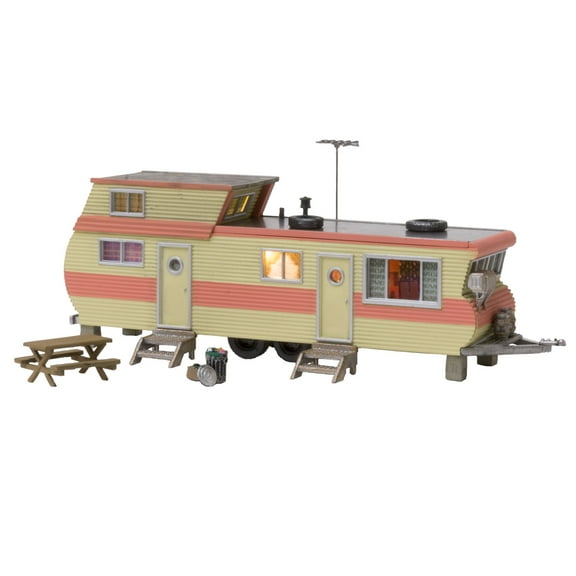 Woodland Scenics N Scale Built-Up Building/Structure Double Decker Trailer