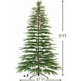 thumbnail image 2 of Christmas Decorations - 7.5 Ft Pre-Lit Twinkle Christmas Cypress Tree - Artificial Christmas Trees with 350 LED Lights - Xmas Holiday Decor for Indoor Home Party Living Room Office Decoration, 2 of 11