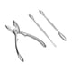 thumbnail image 2 of Juego de 3 herramientas para comer cangrejos, tenedor y cuchara, pelador de mariscos multifuncional para romper y picar sin esfuerzo, ideal para romper patas de cangrejo, langostas y nueces, 2 of 8