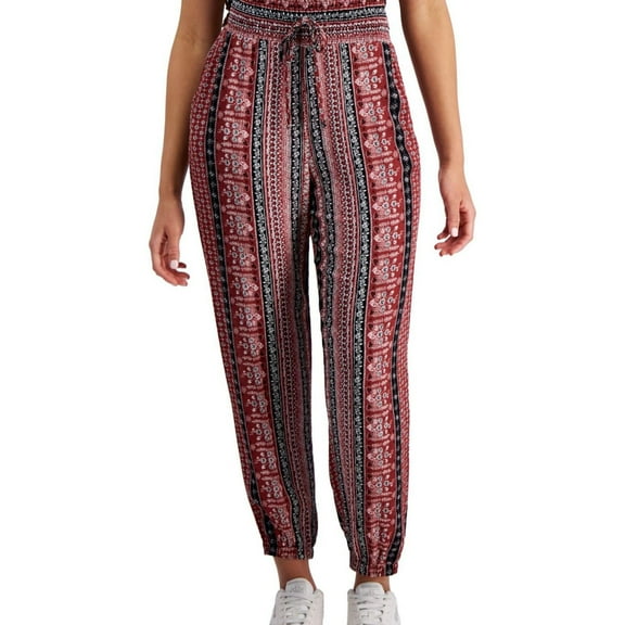 Kingston Grey Womens Soft Casual Jogger Pants, Multicoloured, X-Small