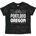 thumbnail image 3 of Inktastic Portland Oregon Biking Boys or Girls Toddler T-Shirt, 3 of 5