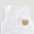 thumbnail image 4 of JUMEYU Baby Clothes Unisex Newborn Unisex-Baby Rompers, Ultimate Short Sleeve Romper for Boys & Girls 0 3 6 9 12 18 24 Months (White,3-6 Months), 4 of 5