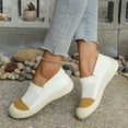 thumbnail image 5 of LEAVINGSUO Shoes for Women Versatile Plus-Size On Mesh Soft-Soled Breathable Walking Shoes Comfortable Shoes Yellow 43, 5 of 7