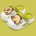 thumbnail image 4 of Little Girl Shoes Girls School Shoes Children's Shoes Summer New EVA Outer Wear Cartoon Cute Baby Toe Slippers For Boys And Girls, 4 of 4