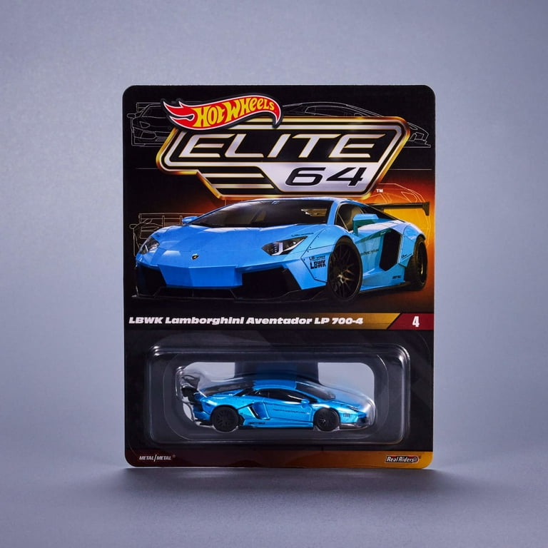 Hot Wheels Premium Elite 64 LBWK Lamborghini Aventador LP