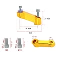 thumbnail image 4 of Motorcycle Rearview Mirrors Extension Riser Extend Adapter Mirror Extender, 4 of 4