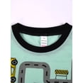 thumbnail image 4 of WIBACKER Boys Pajamas Set 2 Piece-Racing Car Short Sleeve Top & Shorts Pjs Set Kids & Toddler Sleepwear 5T, 4 of 11