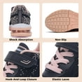 thumbnail image 6 of NRNHI Boys Girls Shoes Kids Sneakers Running Tennis Athletic Shoes Breathable Sport Walking Shoes (BlackOrange Size 1 Child), 6 of 7