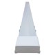 thumbnail image 2 of Lampara Luminario Led Slim Mica Con Acabado Sobreponer 36w 2600lm Luz De Dia Nom Tianlai T8W36A01, 2 of 6