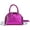 Purple, variant on CoCopeaunts Women's PU Satchel Handbag, Shoulder Bag Shiny Small Stylish Dinner Bag Chain Purse Durable Elegant Handbags Newest